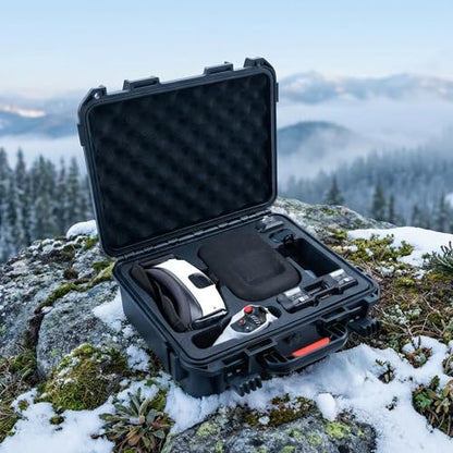 FPVtosky Hard Case for Antigravity A1, Waterproof Protective Storage Bag, Accessories Fit Drone, Batteries & RC Gear [Case ONLY]