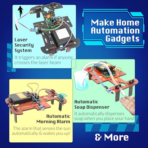 Butterfly EduFields 10in1 STEM Electronics Robotics Kit for Kids Ages 8-12 - style: 10in1 Robotics Kit
