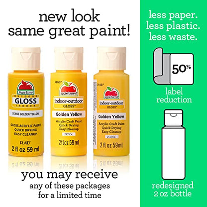 Apple Barrel Paint GLOSS ACRYLIC, 2 oz, Tangelo 2 Fl Oz - color: Tangelo, size: 2 Fl Oz (Pack of 1)