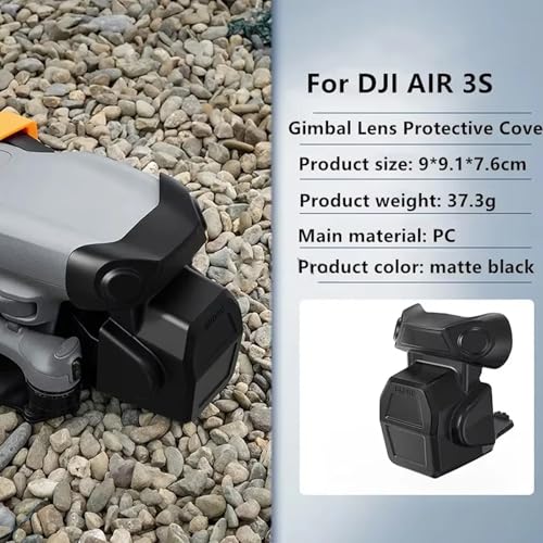 Lens Cover Gimbal Protector for DJI Air 3S Drone, Air 3S Lens Protector Lens Cap Dust Cover Accessories