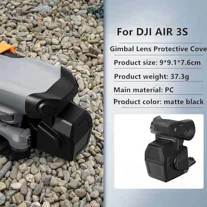 Lens Cover Gimbal Protector for DJI Air 3S Drone, Air 3S Lens Protector Lens Cap Dust Cover Accessories