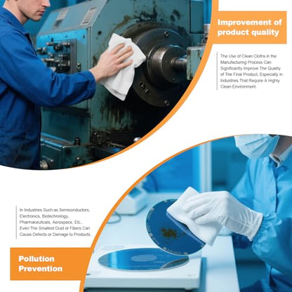 Microfiber Cloths 9"x9"(50 Pcs,200GSM) - size: 9" x 9" (Pack of 50)