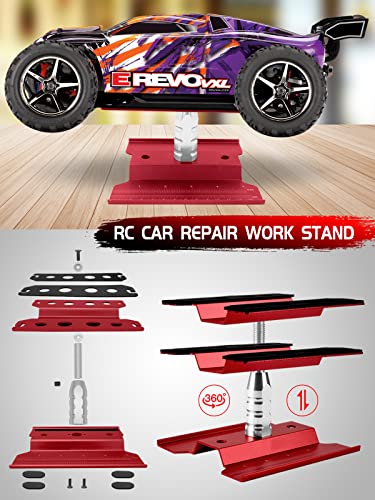 OGRC Tool Kit - Screwdriver Set, RC Repair Tools 1/8 1/10 RC Tools - 26pcs - color: Red