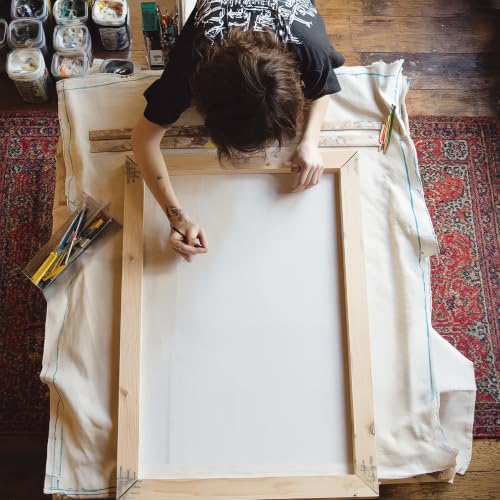 PHOENIX Professional Canvas Roll 72 Inch x 3 Yard (9 Feet) - size: 72 inch x 3 yard, style: 15 oz.