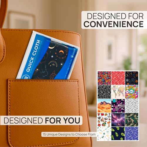 Microfiber Wholesale Quick Cloth Glasses Cleaning Cloths 5x7 Astrology - color: Astrology, size: 5"x7"