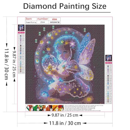 Shouruihua Diamond Painting Kits for Adults, Cute Angel Diamond Art Kits - color: Cute Angel