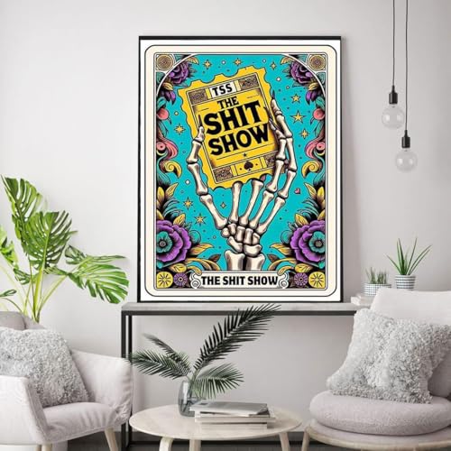 WUSARPLY Skull Diamond Painting Kits for Beginner Adults - color: YH025