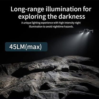 Mini 4 Pro Drone LED Night Flight Searchlight, Night Navigation Light Rechargeable Emergency Lamp Lights, Strobe Lights Headlight for DJI Mini 4 Pro Drone Accessories