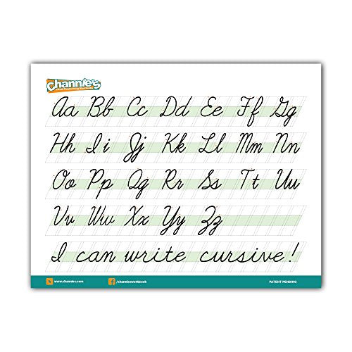 Channie’s Easy Peasy Cursive Handwriting Workbook for Kids, Tracing & Cursive Writing Practice Book, 80 Pages Front & Back, 40 Sheets, Grades 1st – 3rd, Size 8.5” x 11” - style: Easy Peasy Cursive