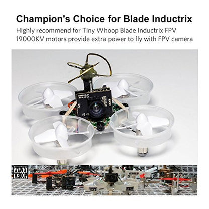 Crazepony 4pcs 6x15mm Motor (Speed: Insane) 19000KV for Blade Inductrix Tiny Whoop Micro JST 1.25 Plug - size: Small