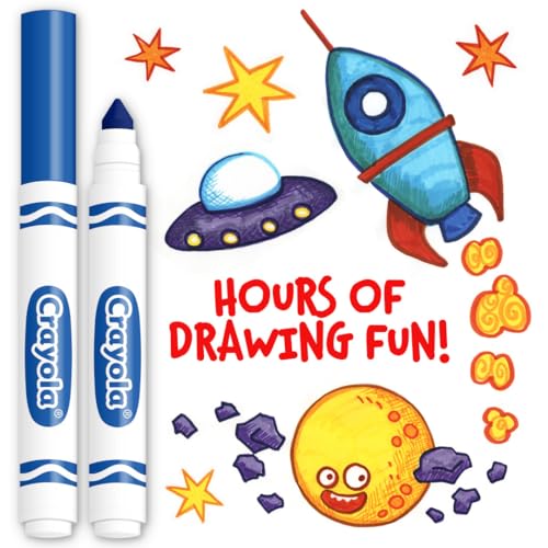 Crayola CYO24326235 - Marker, Blue, 12/BX - color: Blue