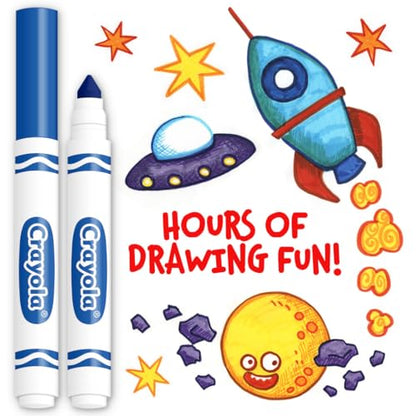 Crayola CYO24326235 - Marker, Blue, 12/BX - color: Blue