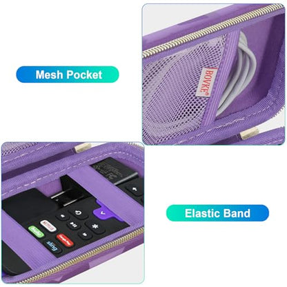 BOVKE Case for Voice Remote/Voice Remote Pro 2nd Ed, Purple Cube - color: Purple Cube