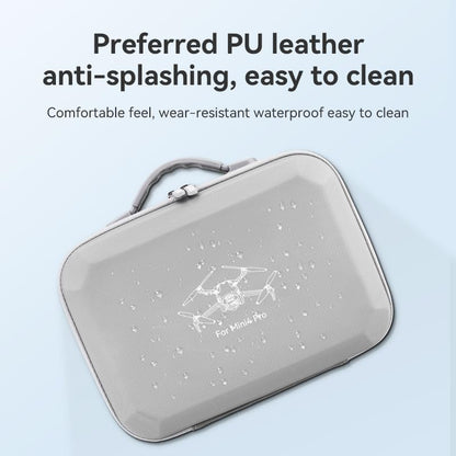 Mini 4 Pro Waterproof Hard Carrying Case, Portable Shoulder Bag Storage