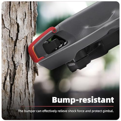 BTG Gimbal Protector Gimbal Bumper for DJI Avata 2 Drone Accessories Parts Gimbal Guard (Red)