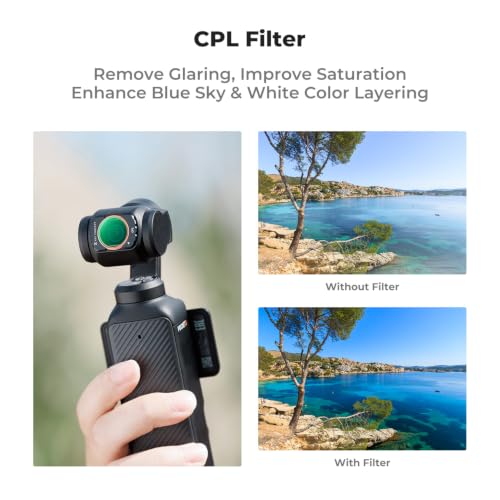 K&F CONCEPT Magnetic 4 Pack CPL ND16 ND64 ND256 Filter Kit - style: CPL+ND16+ND64+ND256