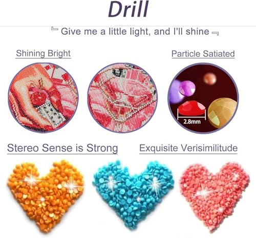 Hydrangea Diamond Art Kits for Adults Diamond Painting Kit for Beginner - color: DP03846