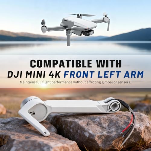 Mavic Mini 4K Drone Motor Front Left Arm Assembly, Compatible with DJI Mavic Mini 4K Spare Parts - size: Front Left