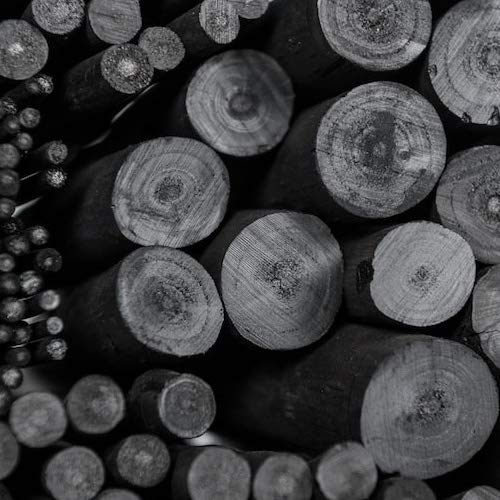PH Coate Artist Willow Charcoal Jumbo, 1 Stick, Black - style: Jumbo