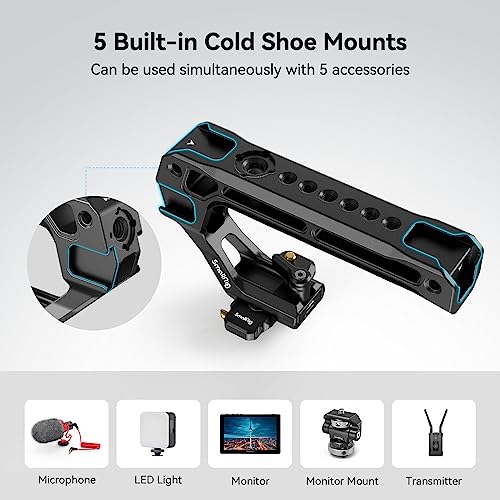 SmallRig Lightweight NATO Top Handle for DSLR Camera Cage - 4345