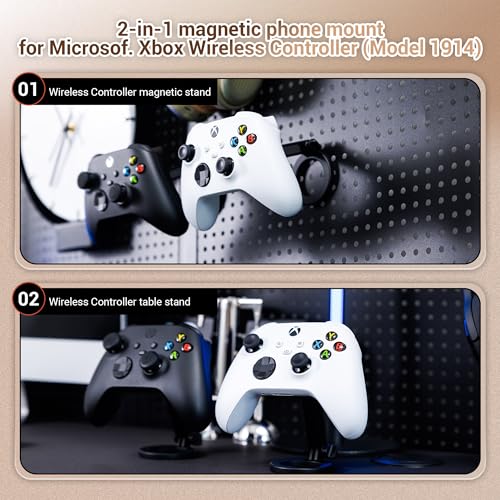 KIWIFOTOS Magnetic Phone Mount for Xbox Wireless Controller Model 1914 - color: for Xbox Wireless Gaming Controller