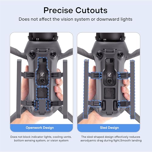 STARTRC Landing Gear for DJI Mavic 4 Pro Accessories, Foldable Extended Quick Release Drone Protector for DJI Mavic 4 Pro Fly More Combo