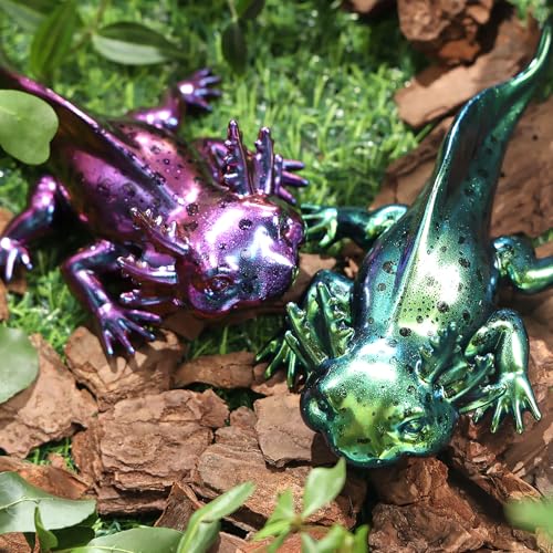 Let's Resin Large Axolotl Resin Molds Silicone, 3D Animal Silicone Molds