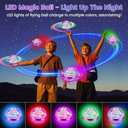 Flying Orb Ball Toy, 2026 Upgrade Hand Controlled Hover Ball - color: Bright Purple, size: 1 Pack