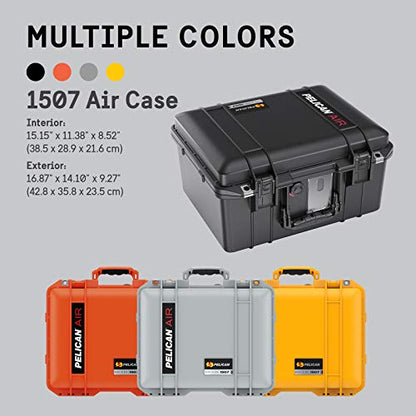 Pelican Air 1507 Case With Foam - Orange
