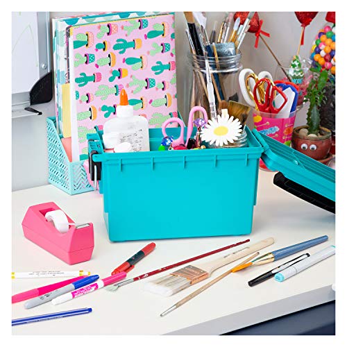 Logix 12533 Teal Craft Organizer,
