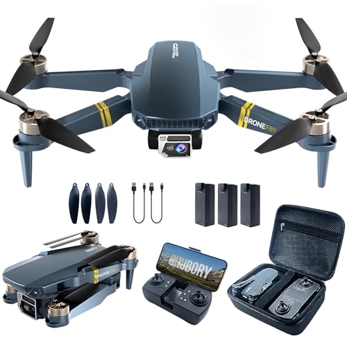 4K Drone with Camera, 84 Min Flight Time, 3 Batteries, Brushless Motor Quadcopter with 2650 ft Control Range, Auto Hover, Follow Me for Beginners