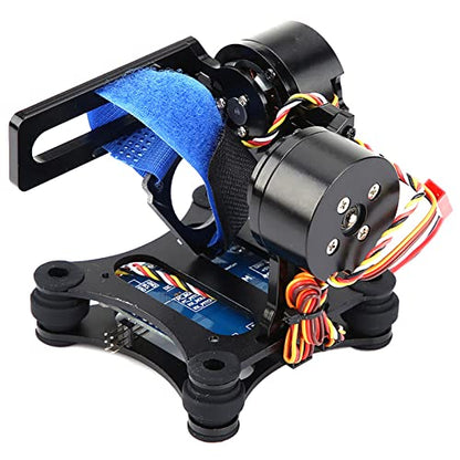 Camera Stabilizer, High Technology Drone Camera Gimbal Metal Brushless Gimbal Board BGC 2.2 for 3/3+ / 4 Camera RC Drone Quadcopter Part (Black) Gimbal Drone
