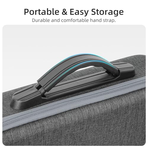 NEO 2 Storage Case, Large Capacity Hard Shell Storage Box Shoulder Bag for DJI Neo 2 Drone RC 2 Remote Controller Accessories Shockproof scratch-resistant Carrying Case