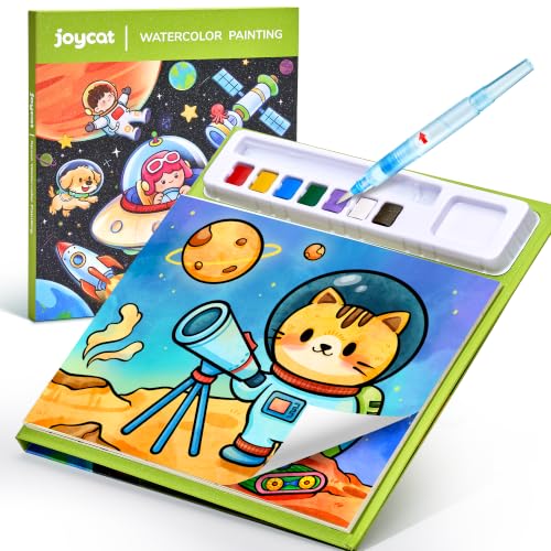 JoyCat Paint with Water Coloring Books for Toddlers (Space) - style: Space