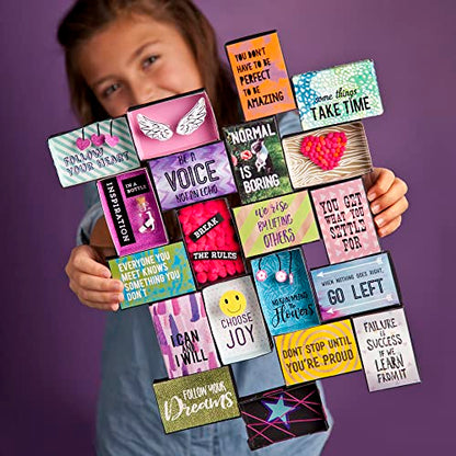 Craft-tastic – Inspire Poster Kit – Design a One-of-a-Kind Freeform Poster – Ages 8+