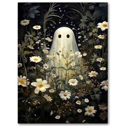 SUJINMEI Ghost Paint by Numbers Kit for Adults Without Frame 16X20 inch - color: MT20524-MG