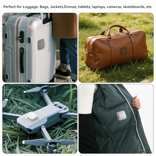 Case for Tile Mate Tracker 2024/2022 Holder Cover with Heavy Adhesive - color: AT-TL25-BW