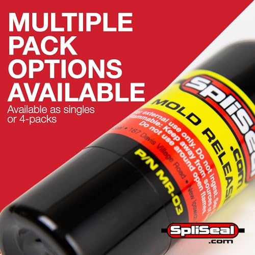 SpliSeal Mold Release Spray for Clean Mold Surface Non-Stick Separation - size: Pack of 1