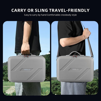 Coyktonty Mini 5 Pro Carrying Case, Portable PU Leather Bag with Shoulder strap for DJI Mini 5 Pro More Combo Compatible RC 2 Controller