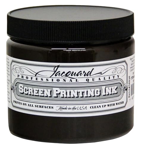 Jacquard Professional Screen Printing Ink, 16 oz., Brown