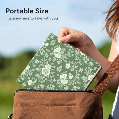 Paul Rubens Square Watercolor Journal 5.9"x5.9", 100% Cotton Cold Press - color: Green