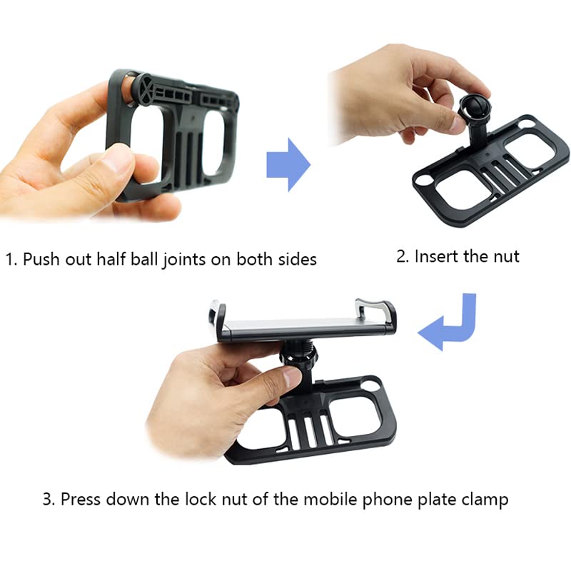 Expansion Bracket 12.9" Tablet Holder Remote Control for DJI Mavic Air 2/Air 2S/Mavic Mini 2 Drone Accessory US