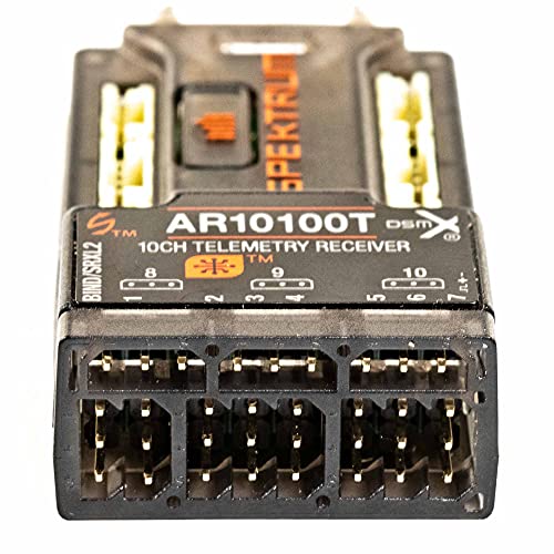Spektrum AR10100T DSMX 10-Channel Telemetry Receiver, SPMAR10100T