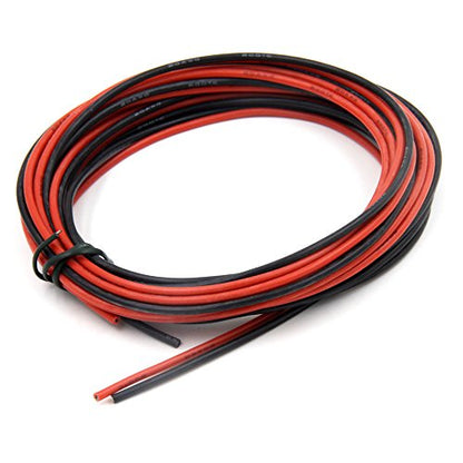 20awg Silicone Electrical Wire Cable 2 Colors Tinned Copper 10ft Each - size: 2 Colors each 10FT, style: 20AWG