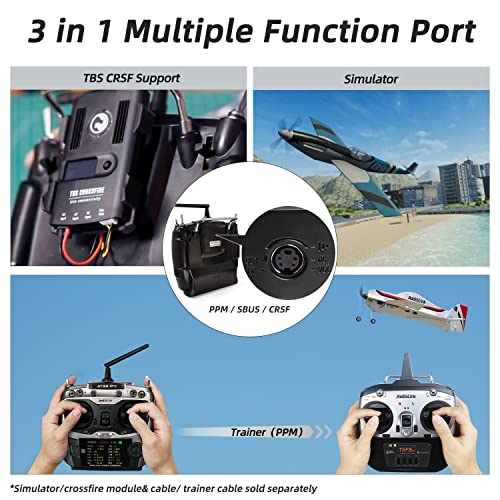 Radiolink AT9S Pro 10/12 Channels RC Transmitter and Receiver R9DS Grey - color: Champagne Gold