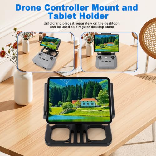 Foldable Tablet Holder for DJI RC-N1/N2, Fits 4.7-12.9" Phones & iPads