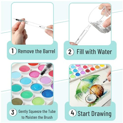 Mr. Pen- Watercolor Brush Pens, 12 pcs
