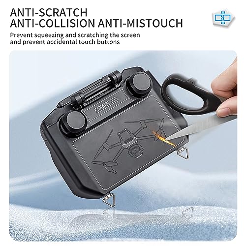 BTG 2 in 1 Screen Protective Cover for DJI RC Pro Remote Controller Protector Sun Hood Accessories