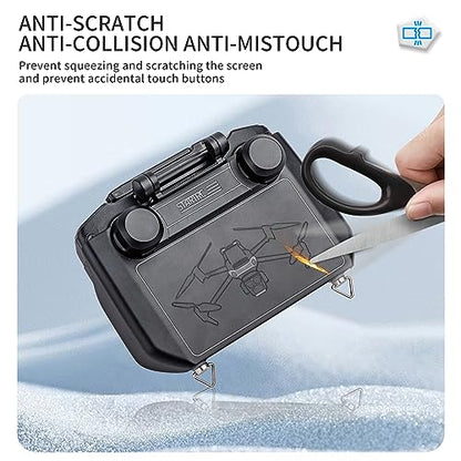BTG 2 in 1 Screen Protective Cover for DJI RC Pro Remote Controller Protector Sun Hood Accessories