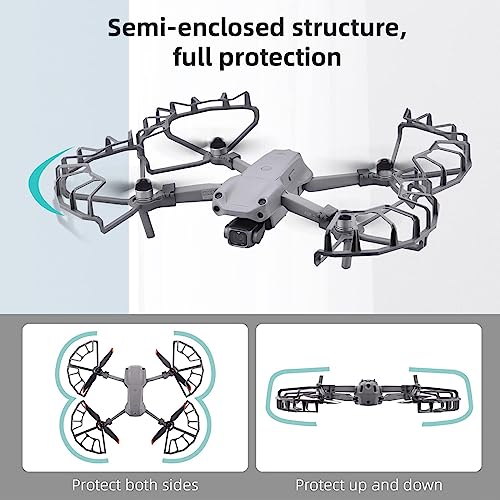 Propeller Guard for DJI Air 2S/Air 2 Quick Release Prop Blade Guard Professional DJI Mavic Air 2 Series Drone Accessories Grey